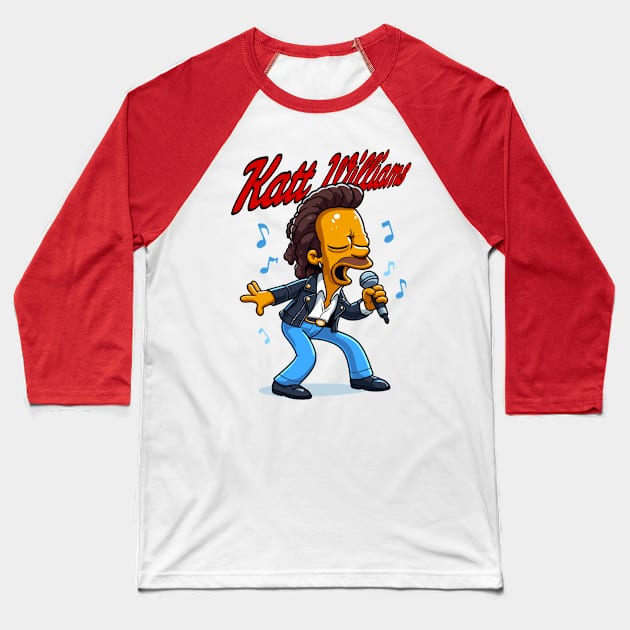 Katt Dance Baseball T-Shirt by Springfield Mode On